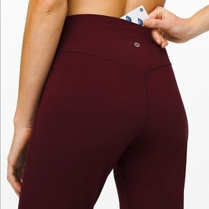 Lululemon Align Jogger 28” (cassis color)